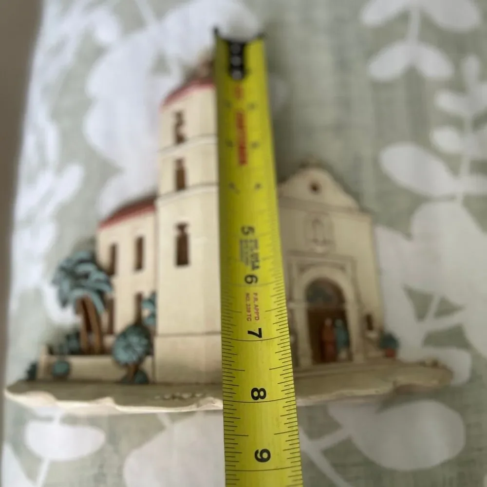 VTG Textured 3D Burwood Southwest Chuch Rustic Wall Decor Accent Sign